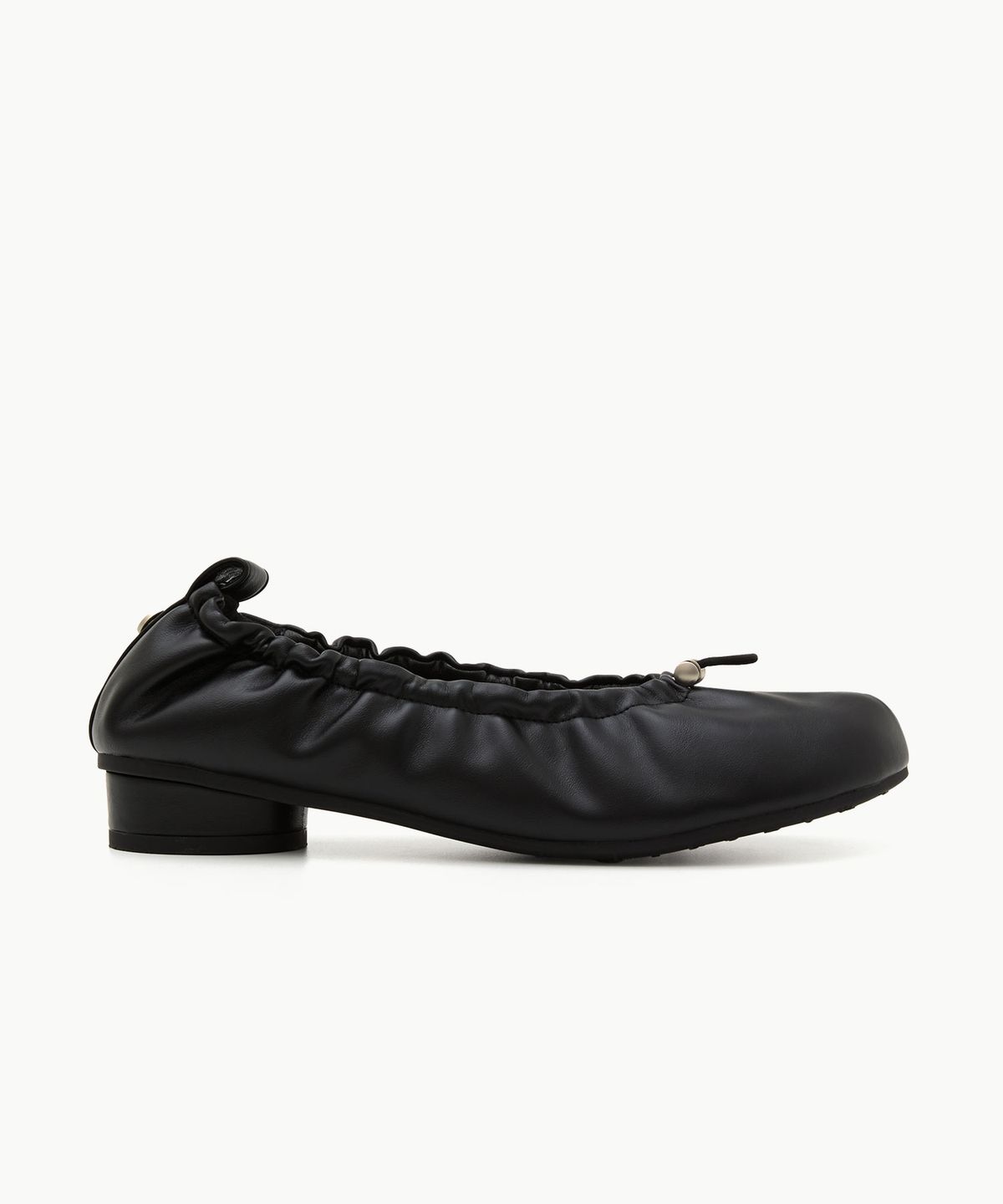 페이즈(PAES) Draping Tabi Pumps / Black