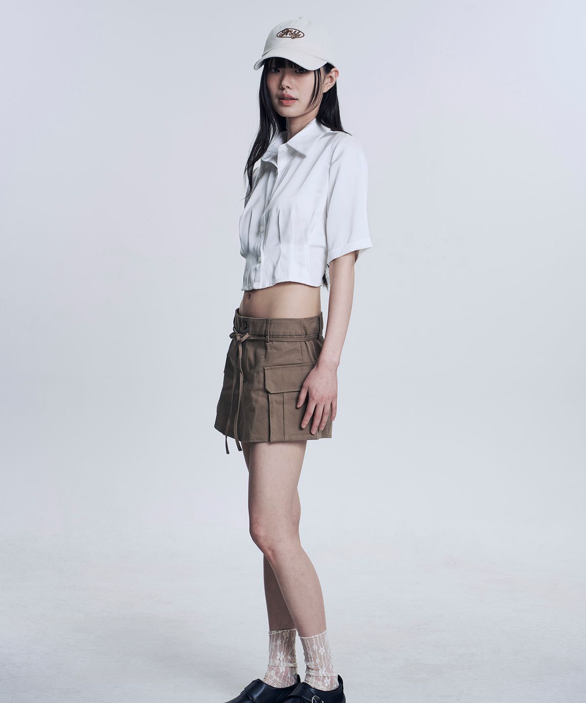 지니영(JEENYYOUNG) JNY 코튼 캡모자 소프트 터치 듀얼 볼캡 크림베이지