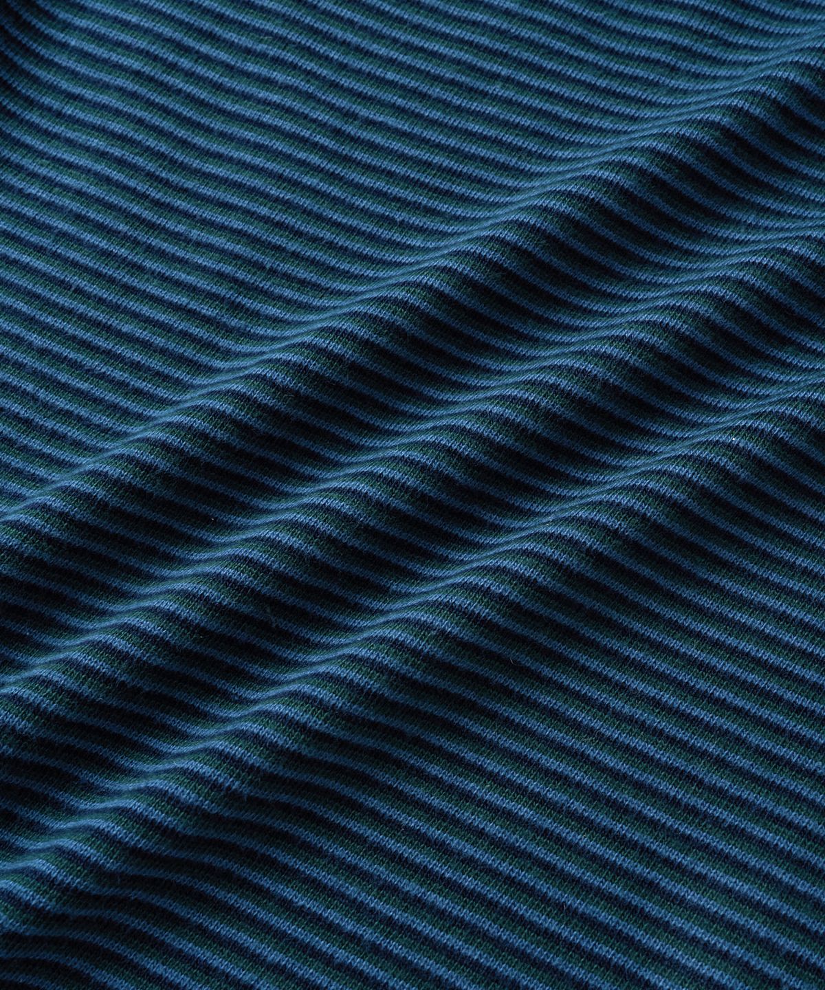 핸즈 엔드(HANDS END) Multi Stripe L/S T-Shirt Navy&Blue