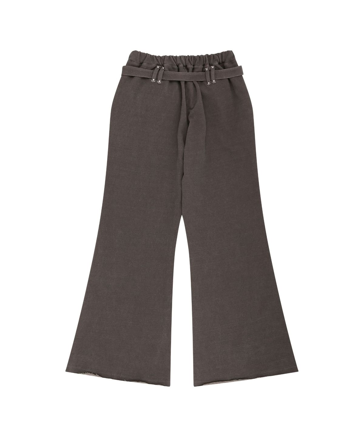 알디유(ALDIYOUU) Buckle Sweatpants - Pigment Brown