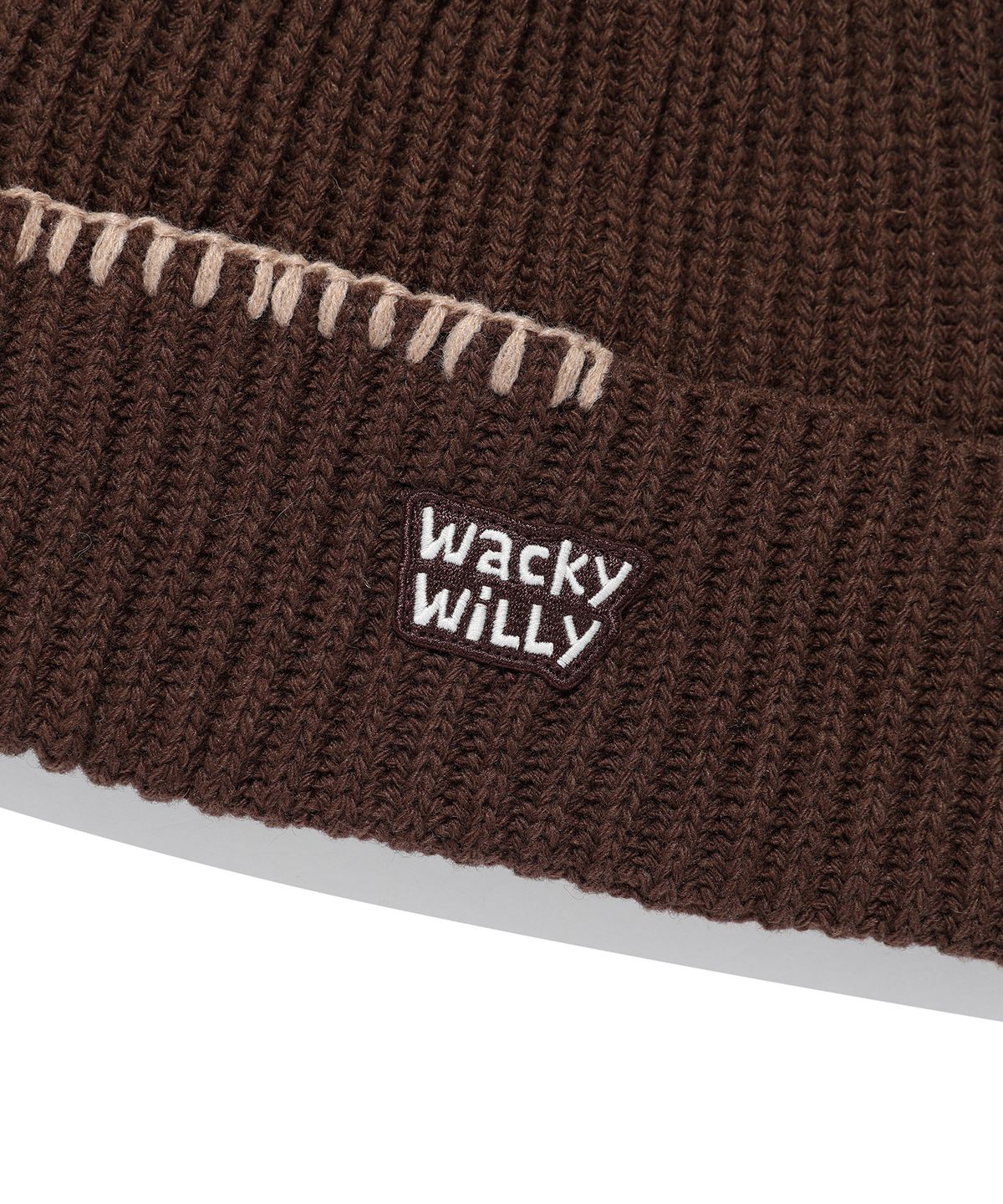 와키윌리(WACKY WILLY) 베이직 비니 브라운