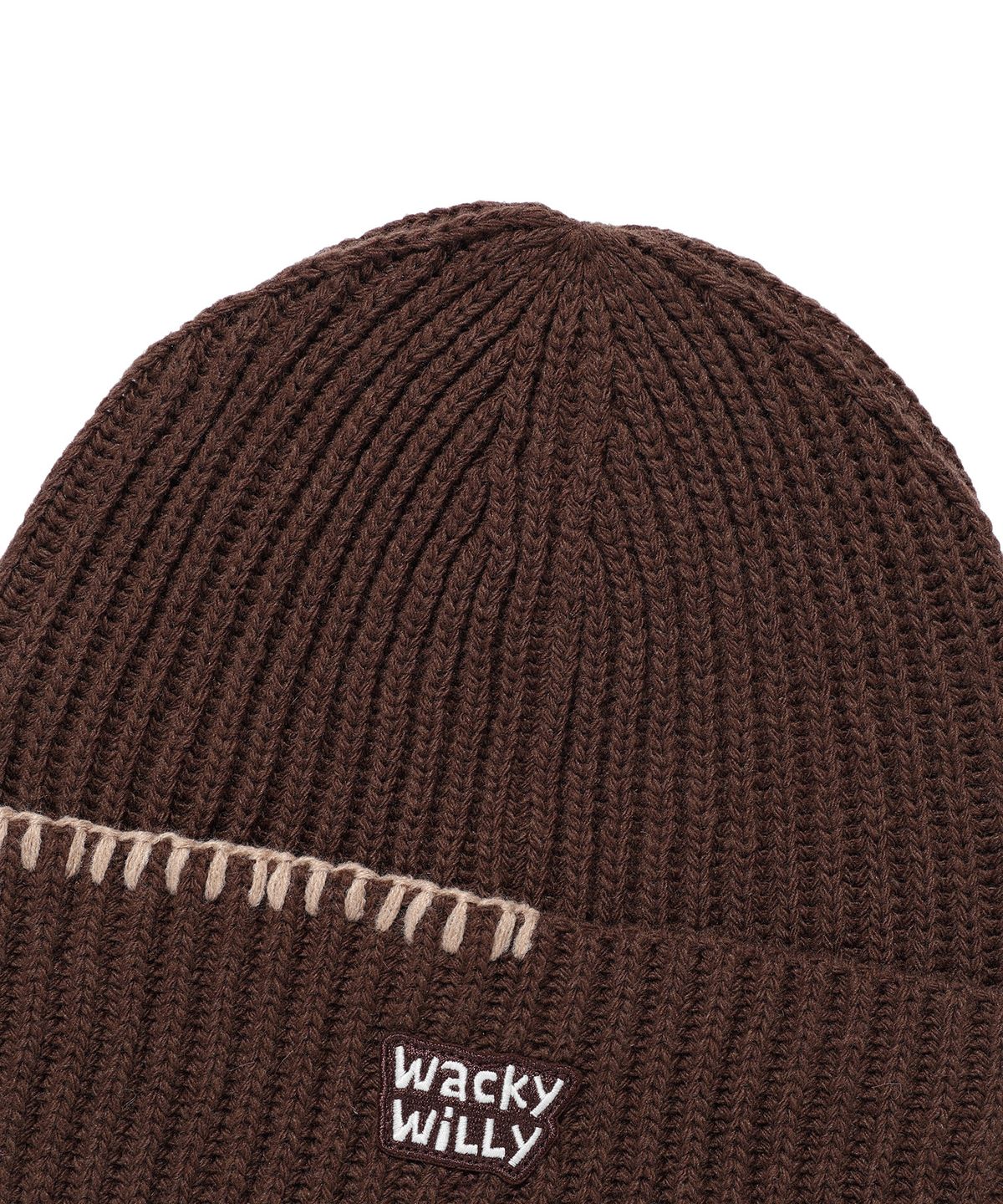 와키윌리(WACKY WILLY) 베이직 비니 브라운