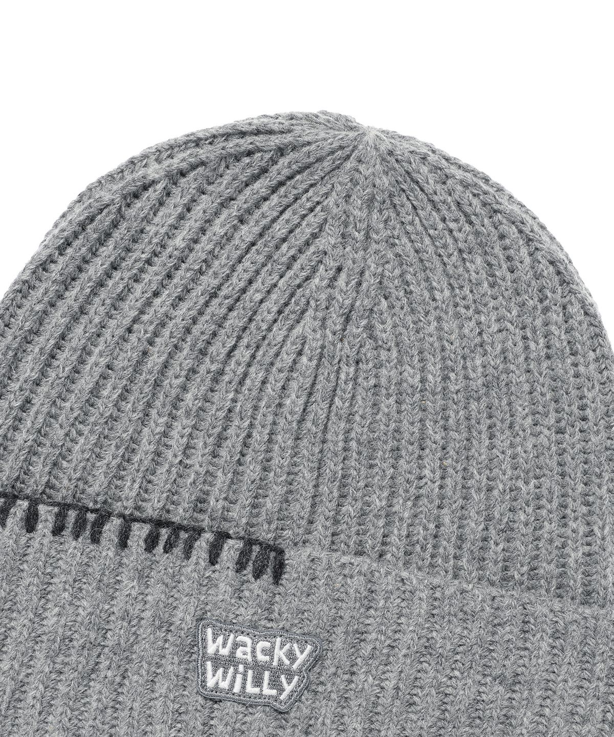 와키윌리(WACKY WILLY) 베이직 비니 그레이
