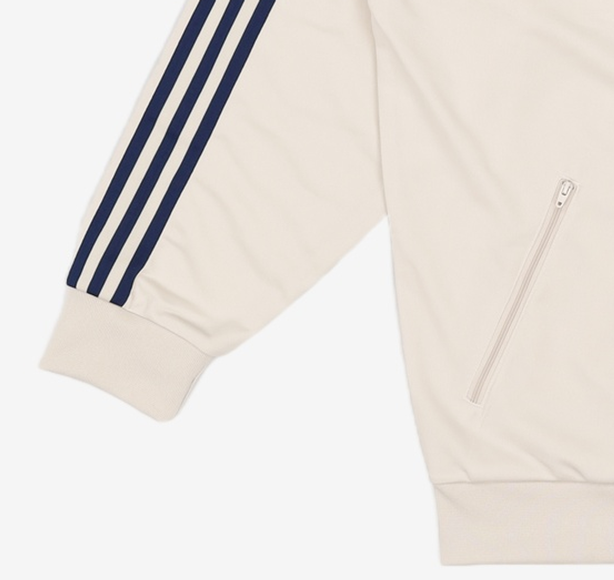 아디다스(ADIDAS) BB 트랙탑 - 베이지:인디고 / IZ4922 M