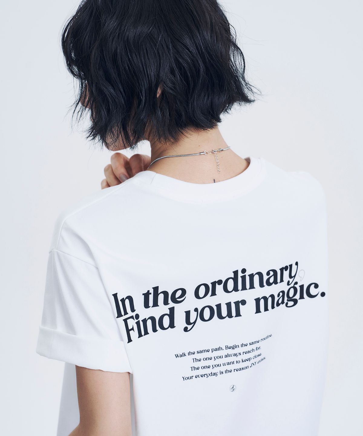 지니영(JEENYYOUNG) JNY 기본 박스티 화이트 (Basic Box Tee - White)
