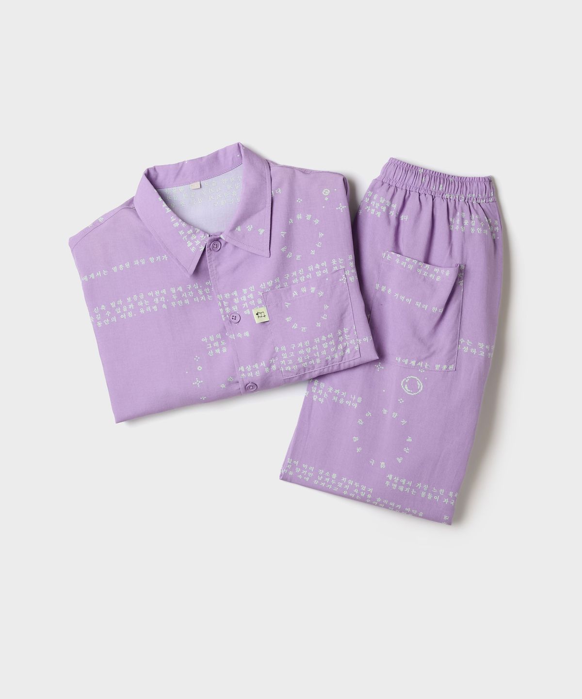 스파오(SPAO) [교보문고] [문학동네] 긴팔 파자마(Purple)_SPPPG4TU06