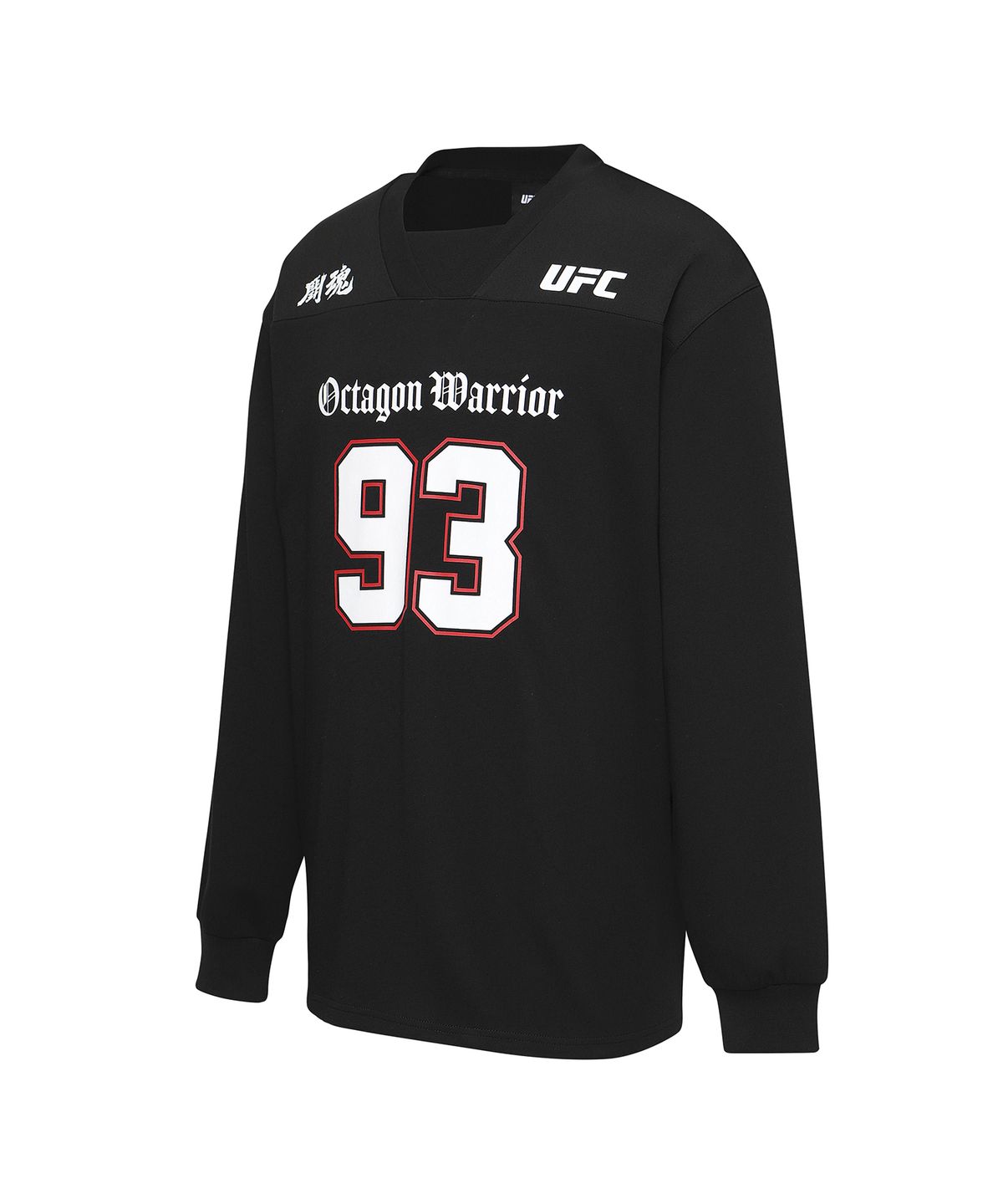 유에프씨 스포츠(UFC SPORT) UFC 투혼 오버핏 풋볼 저지 블랙 U2LSX3312BK