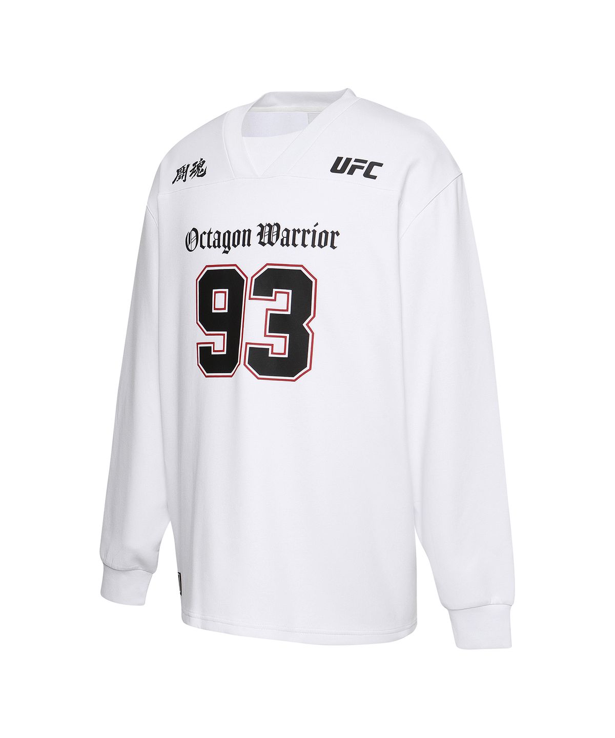 유에프씨 스포츠(UFC SPORT) UFC 투혼 오버핏 풋볼 저지 화이트 U2LSX3312WH