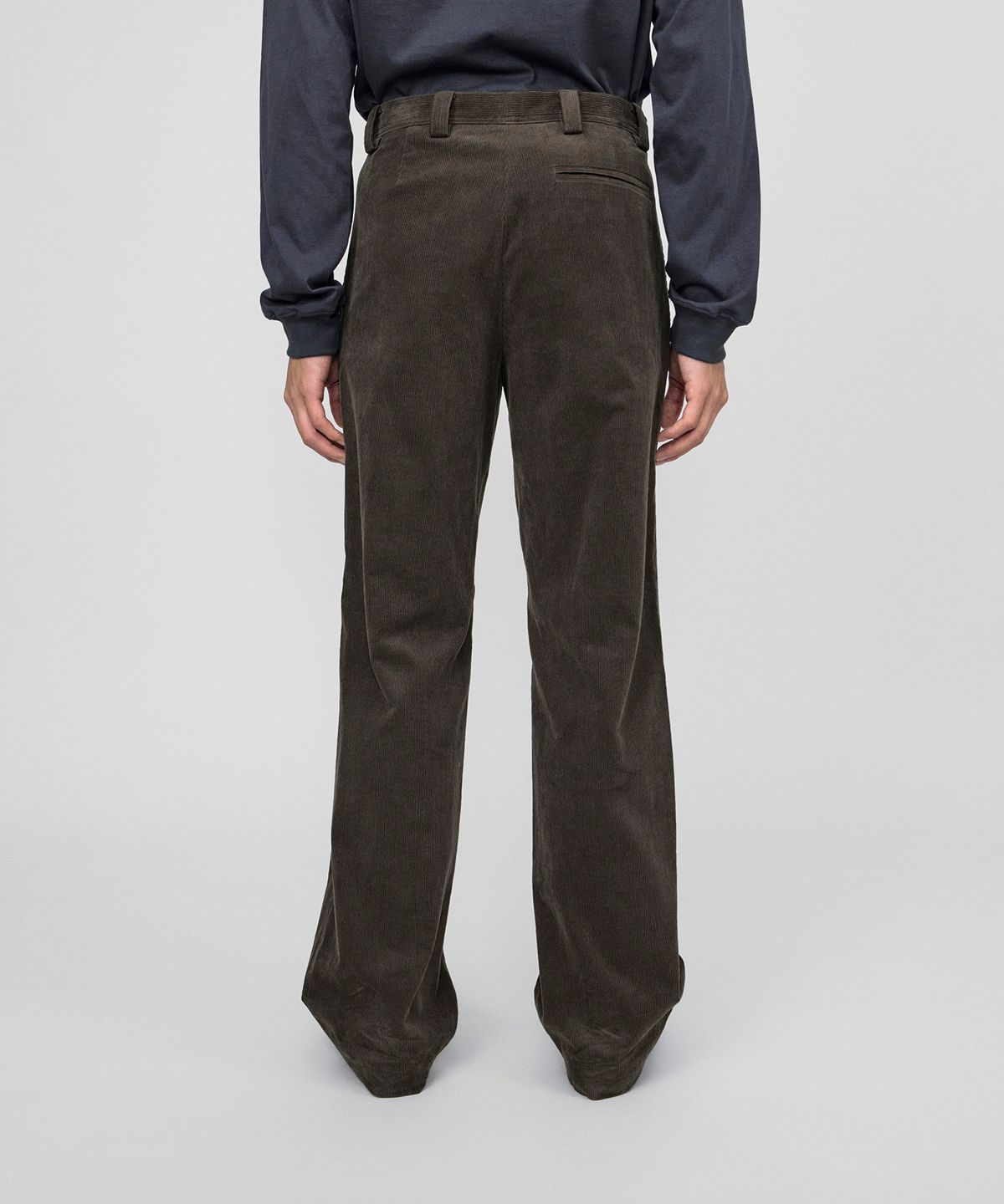 호이테(HEUTE) SAGE COTTON CORDUROY PANTS (KHAKI BROWN)