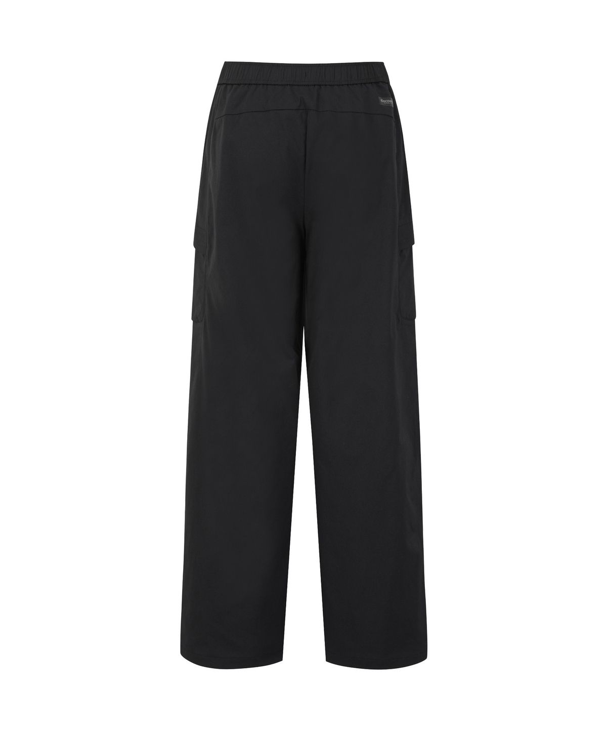 디스커버리 익스페디션(DISCOVERY EXPEDITION) 여성 기모안감 세미와이드 카고팬츠 (BLACK)