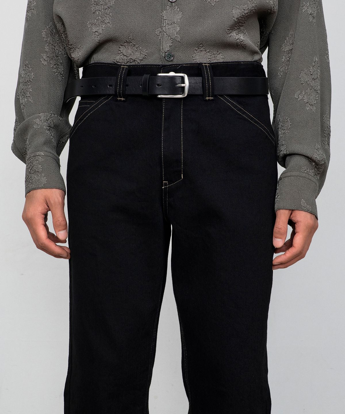 호이테(HEUTE) HET DAVID WASH DENIM (BLACK)
