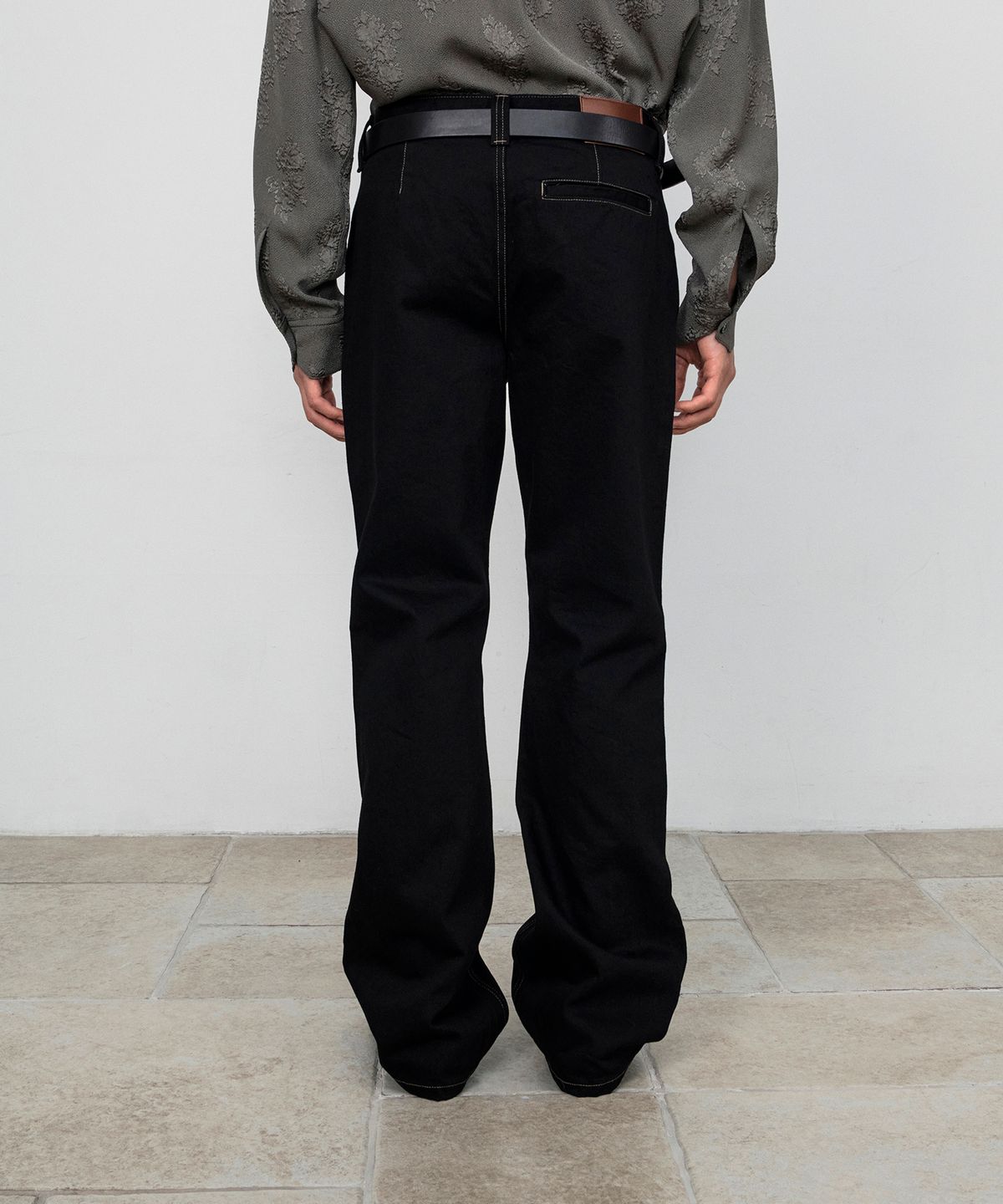 호이테(HEUTE) HET DAVID WASH DENIM (BLACK)