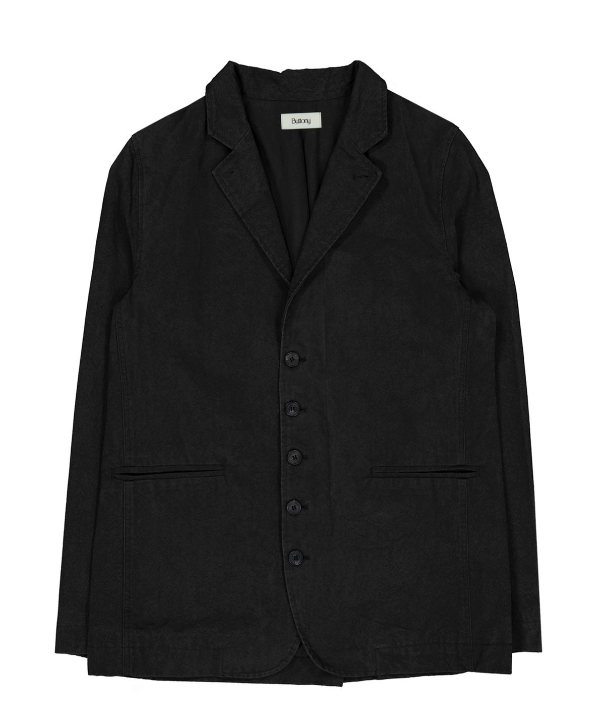 버터니(BUTTONY) TWO-WAY BLAZER JACKET (BLACK)