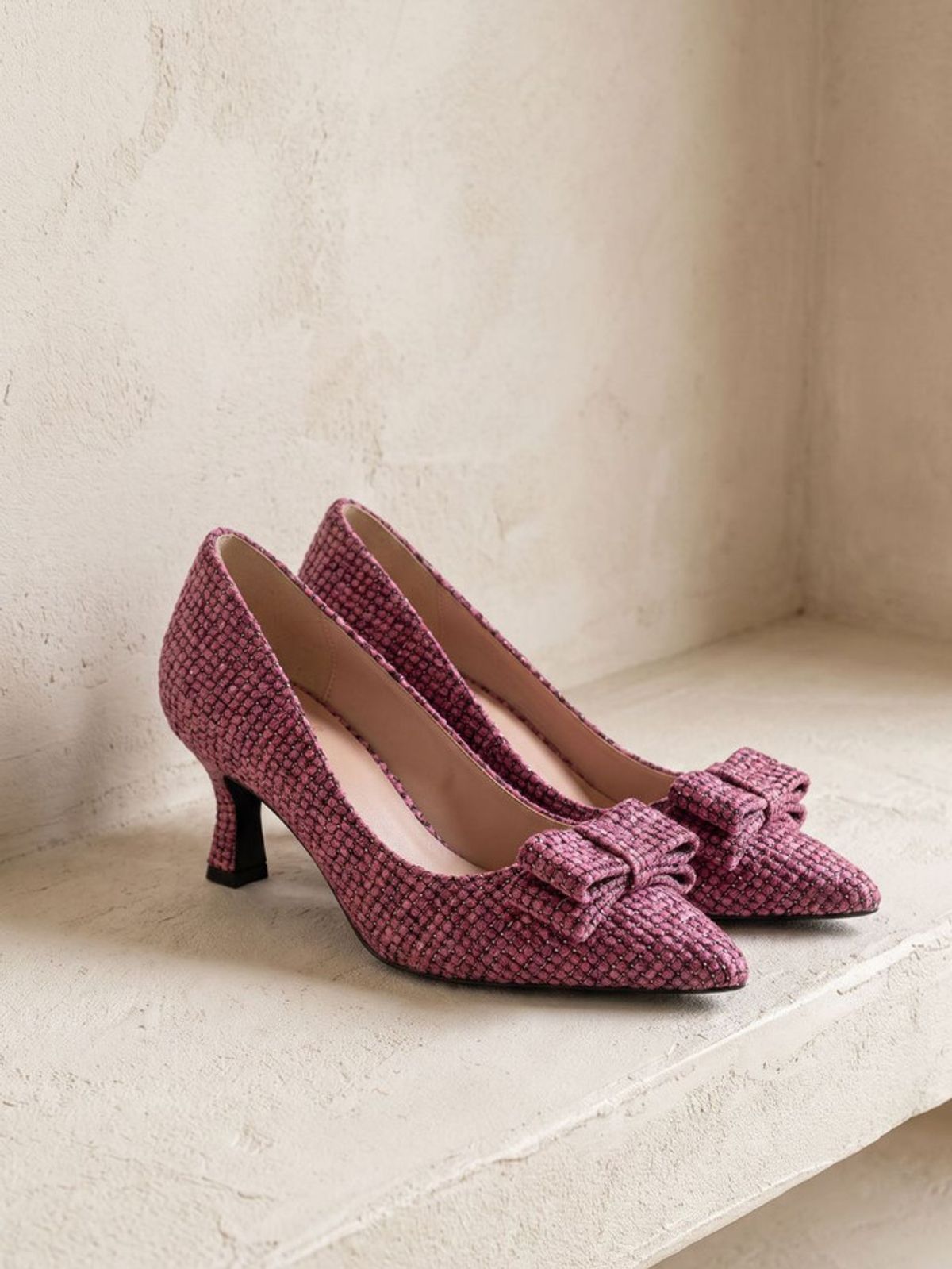 인더발코니(IN THE BALCONY) Sillage Tweed Berry