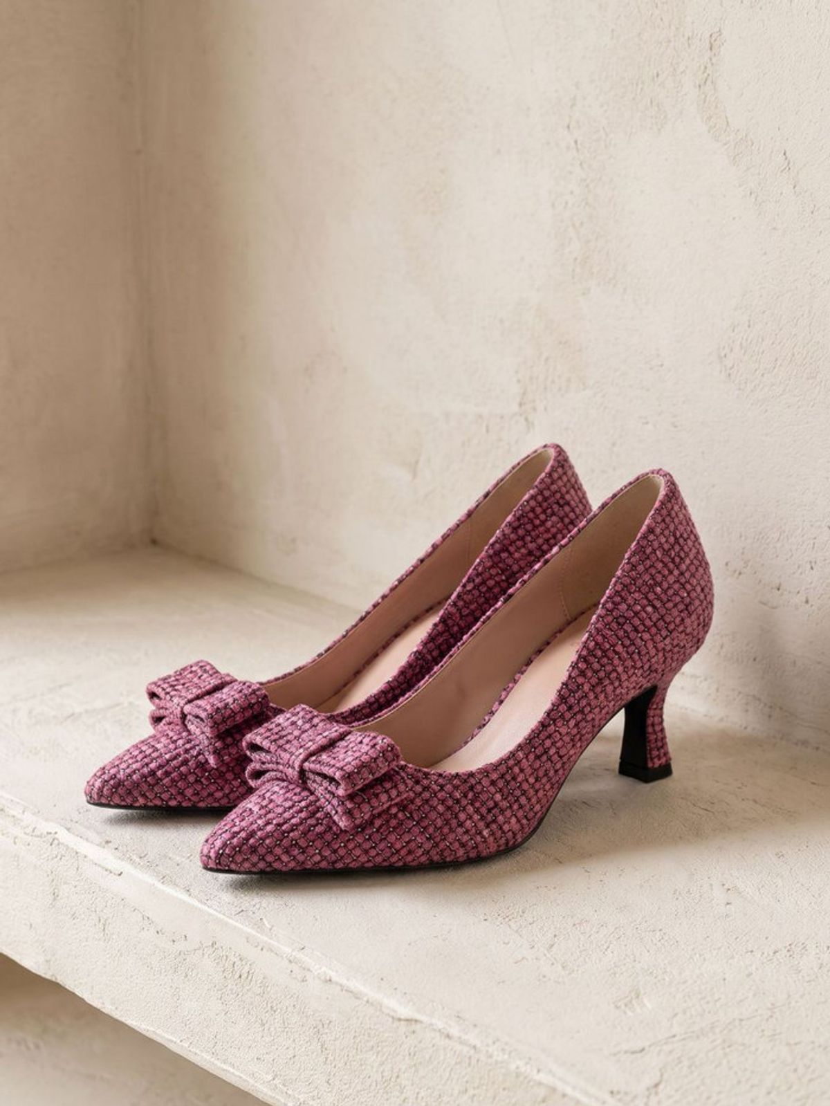 인더발코니(IN THE BALCONY) Sillage Tweed Berry