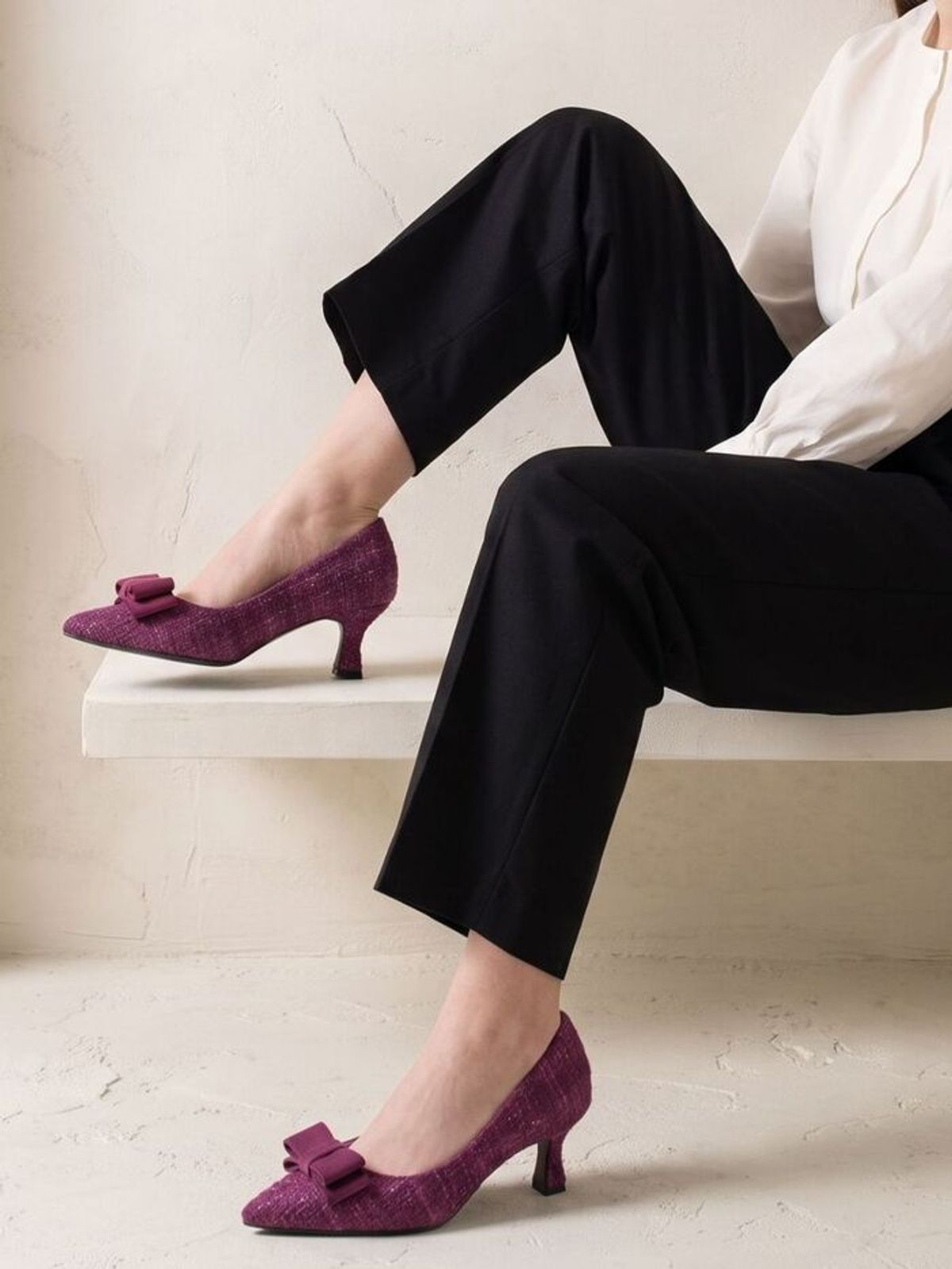 인더발코니(IN THE BALCONY) Sillage Tweed Violet