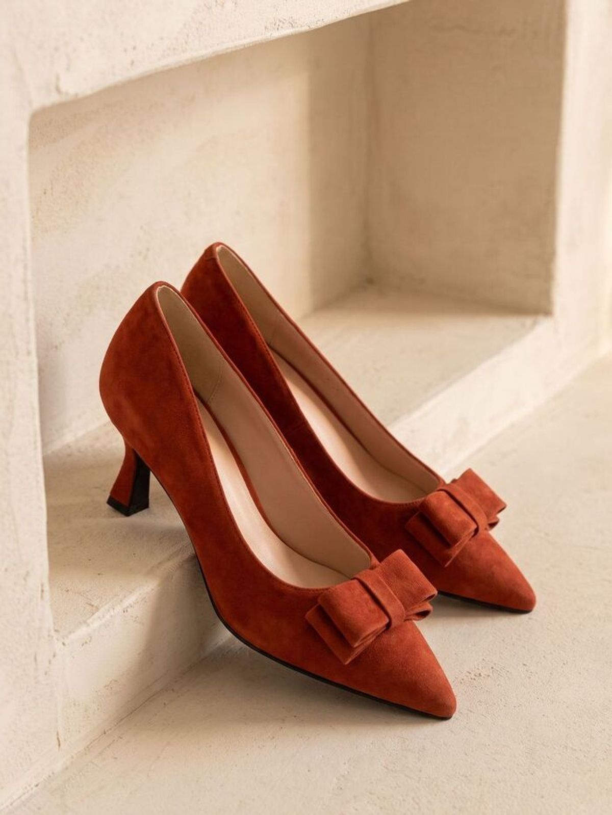 인더발코니(IN THE BALCONY) Sillage Leather - Deep Red