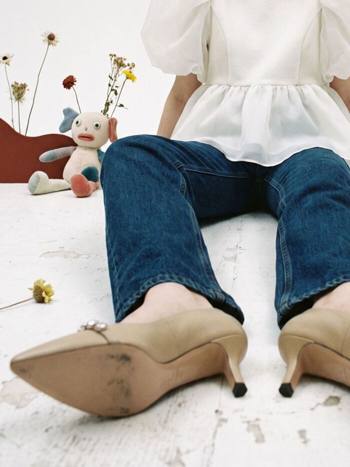 인더발코니(IN THE BALCONY) JETAIME Pumps Sable