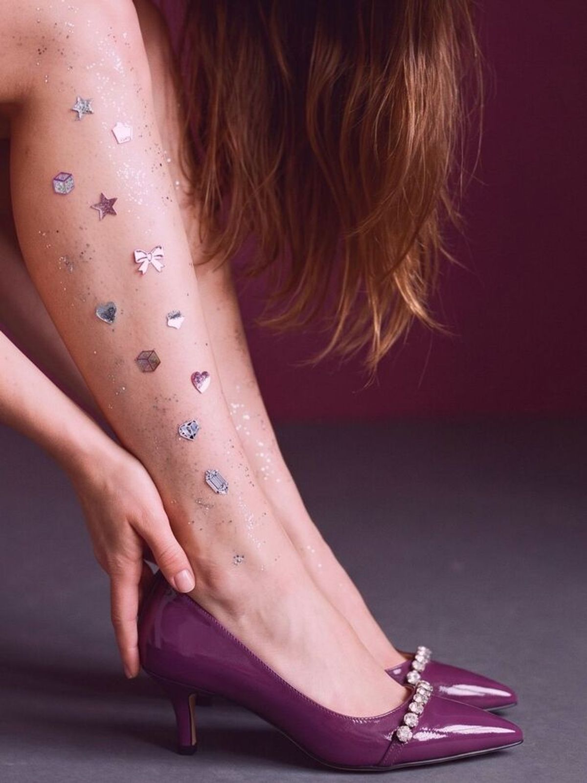인더발코니(IN THE BALCONY) JETAIME Pumps Violet