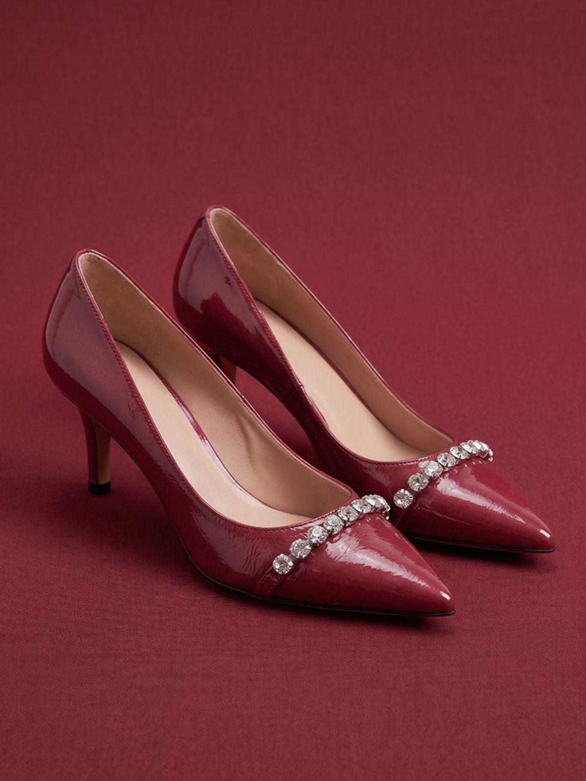 인더발코니(IN THE BALCONY) JETAIME Pumps Bordeaux