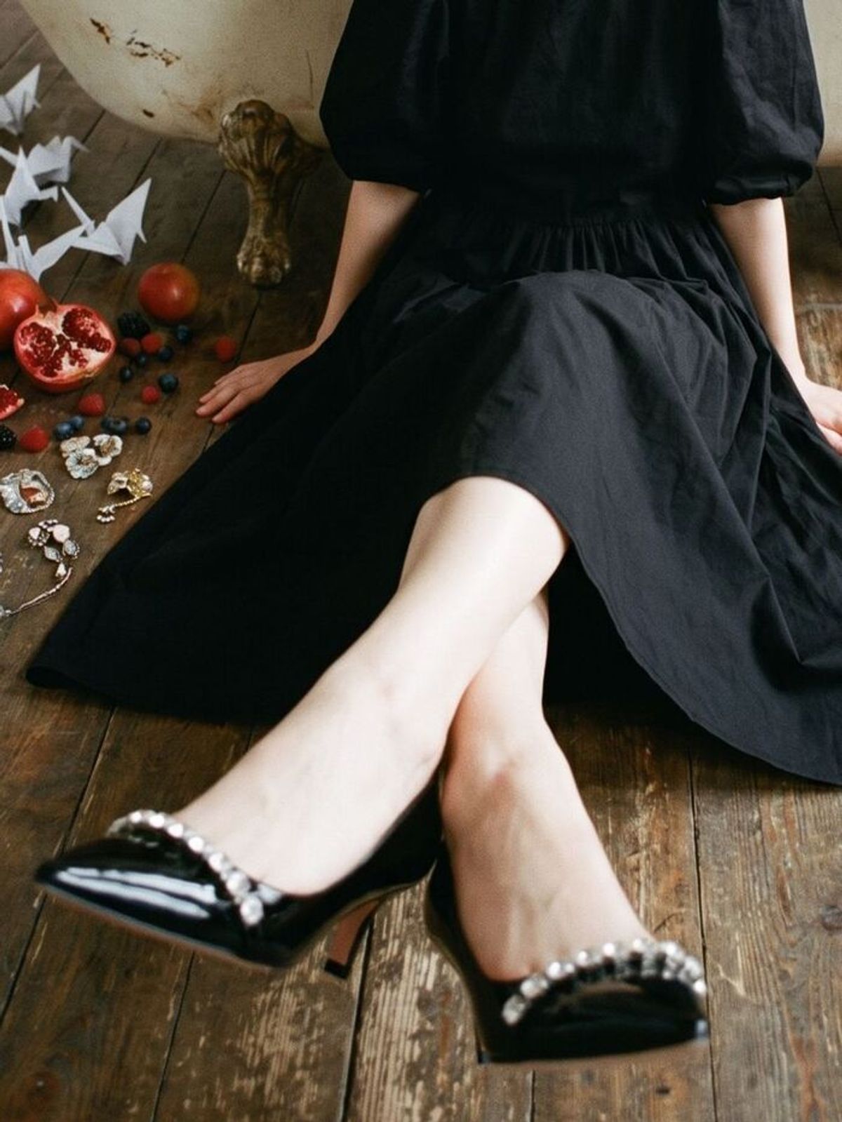 인더발코니(IN THE BALCONY) JETAIME Pumps Noir