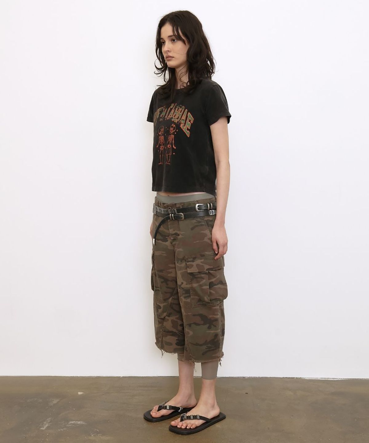 더블유케이엔디 프로젝트(WKND PROJECT) UTILITY WASHED CARGO PANTS