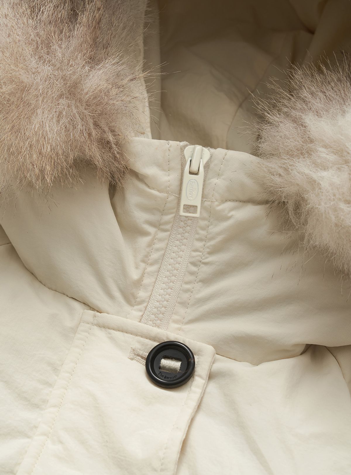 더바넷(THEBARNNET) Everest Fur-Trimming Duck Down Parka_Ivory
