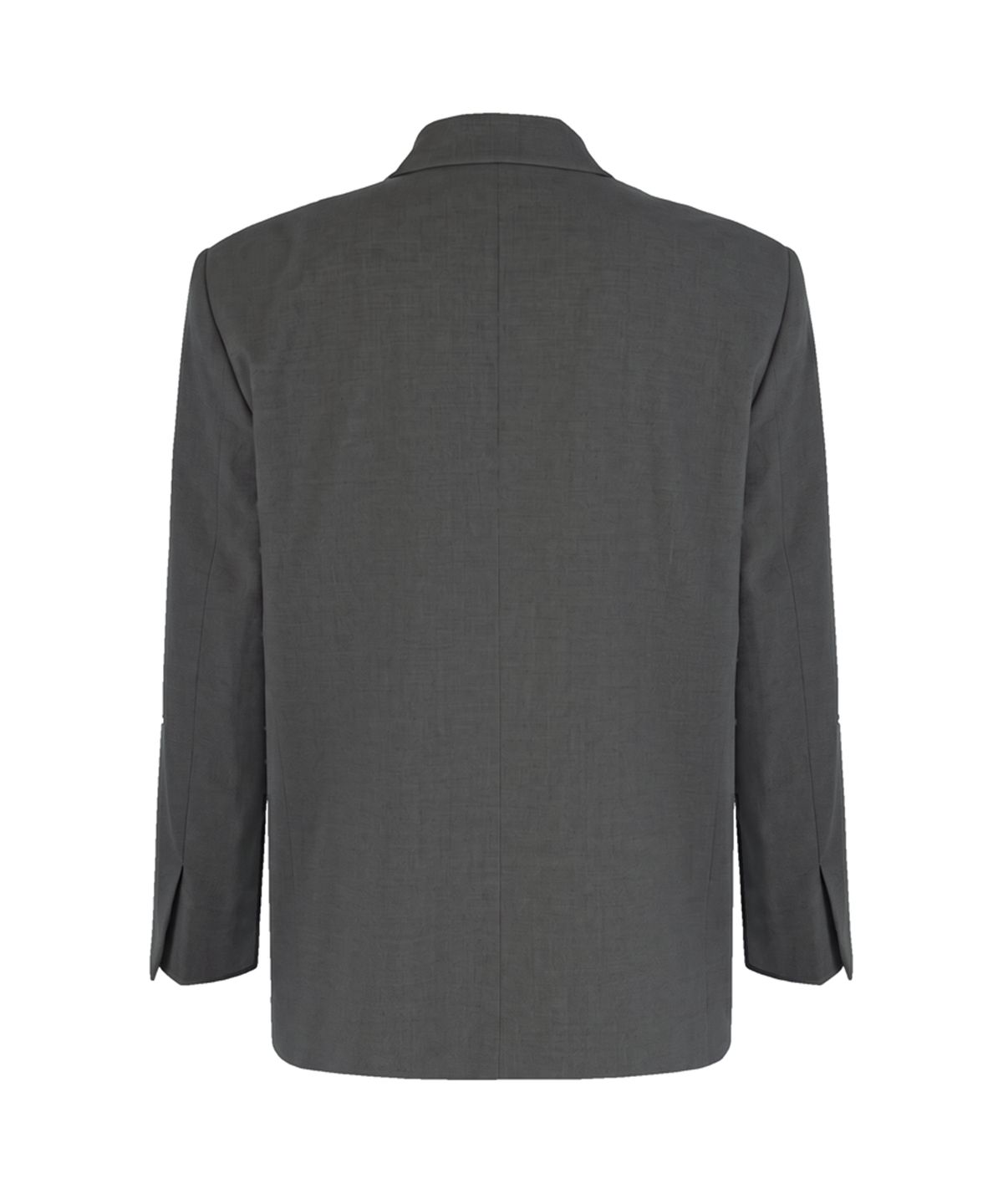 프랙트(FRACT) Wool Blend Oversized SetUp Jacket_Charcoal