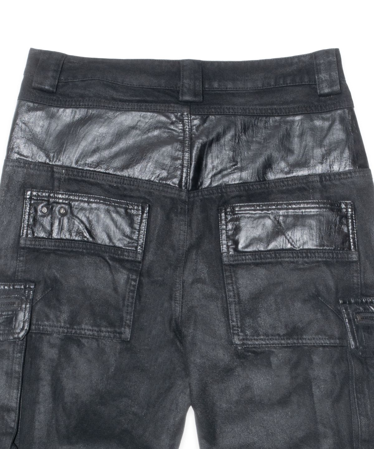 이티씨이(ETCE) TRSC Coated Multi Pocket Cargo Pant (Black)