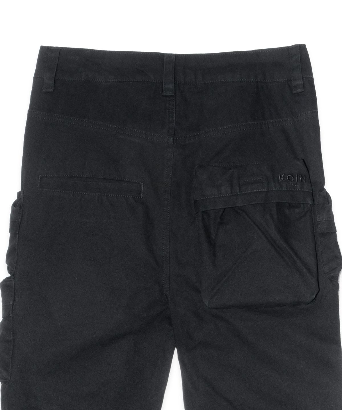 이티씨이(ETCE) Koin Multipocket Cotton Pants (Black)