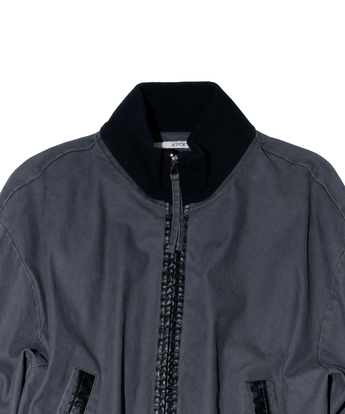 이티씨이(ETCE) Snap Cuffs Cotton Jacket (Black)