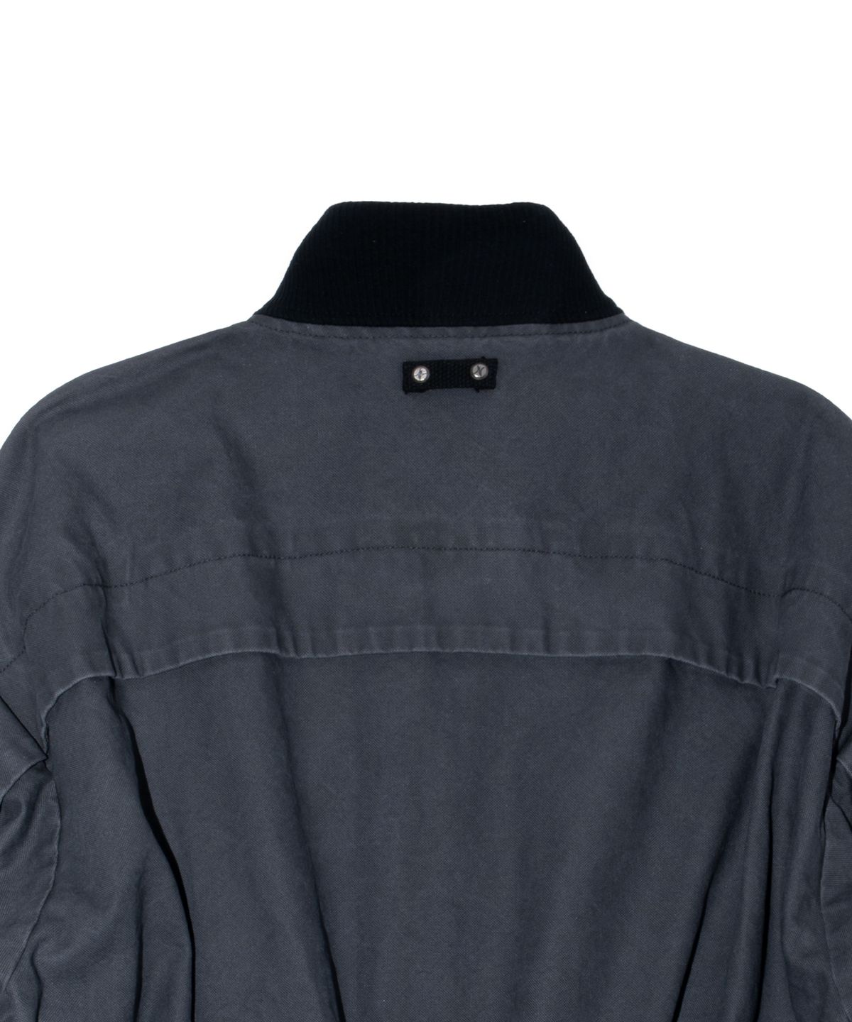 이티씨이(ETCE) Snap Cuffs Cotton Jacket (Black)