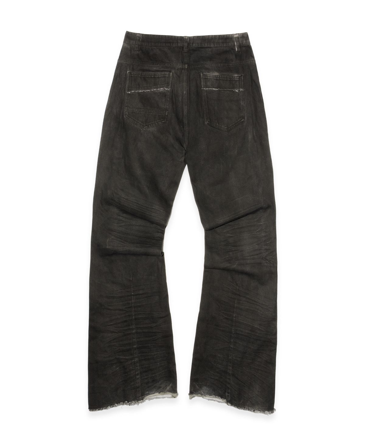 이티씨이(ETCE) Sotillda Washed Raw Edge Denim (Black)