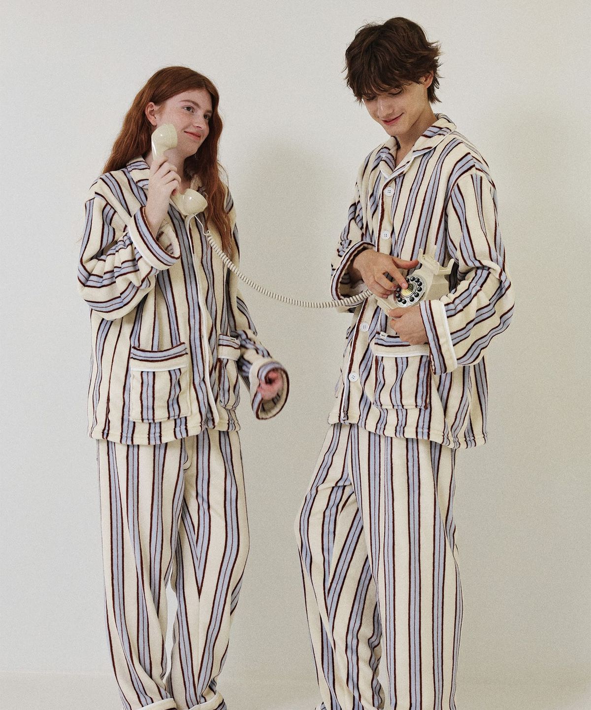 오셀픽(OHSELPIC) [uni] 스탠다드 브루클린 극세사 파자마 3Size