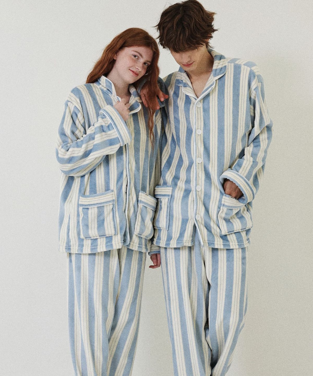 오셀픽(OHSELPIC) [uni] 스탠다드 파리 극세사 파자마 3Size