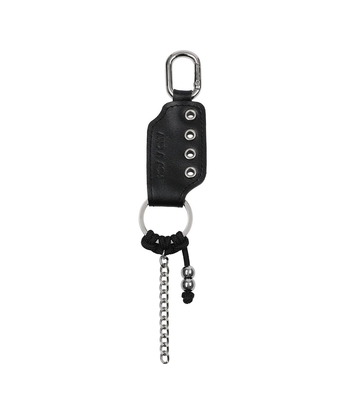 앤어애쉬(ANDAASH) Bite eyelet key holder BLACK