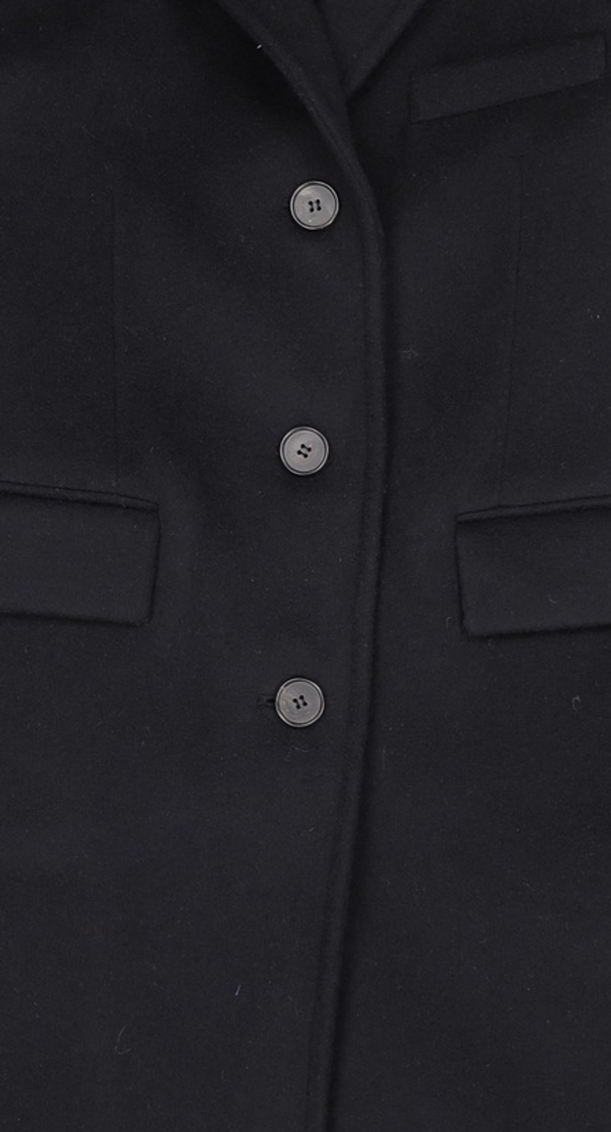 룩캐스트(LOOKAST) 소이 울 싱글 코트 / SOY WOOL SINGLE COAT_BLACK S