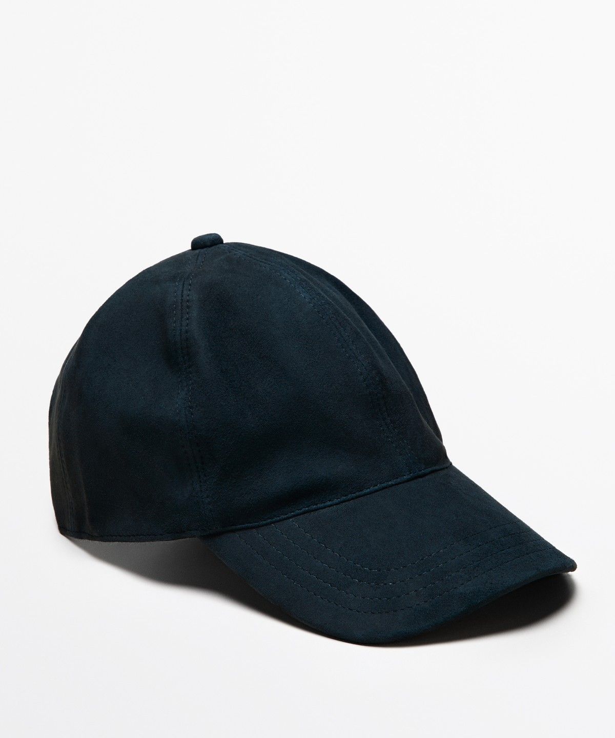 마시모두띠(MASSIMO DUTTI) 스웨이드 레더 캡