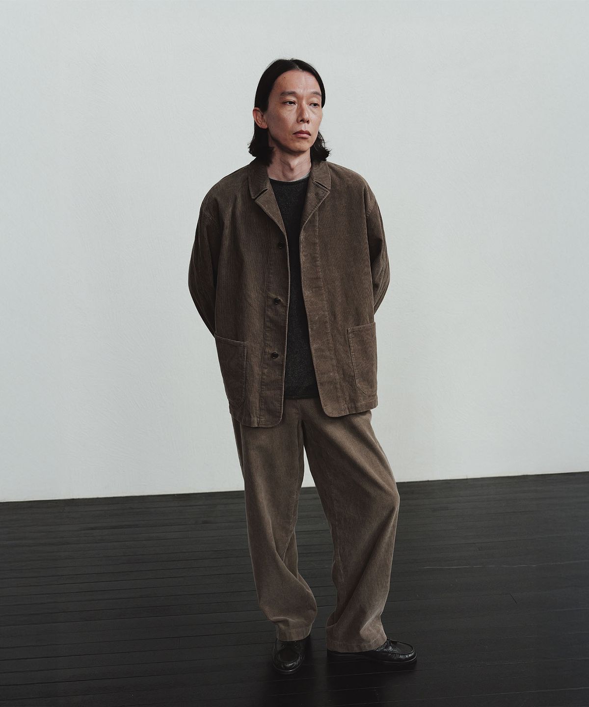 블랭크룸(BLANKROOM) 폰 코듀로이 팬츠_SANDSTONE