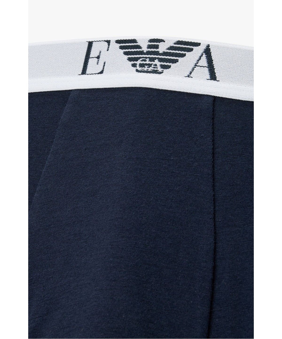 엠포리오 아르마니 언더웨어(EMPORIO ARMANI UNDERWEAR) 남성 이글 밴딩 솔리드 드로즈 3PACK_멀티 08M6363004