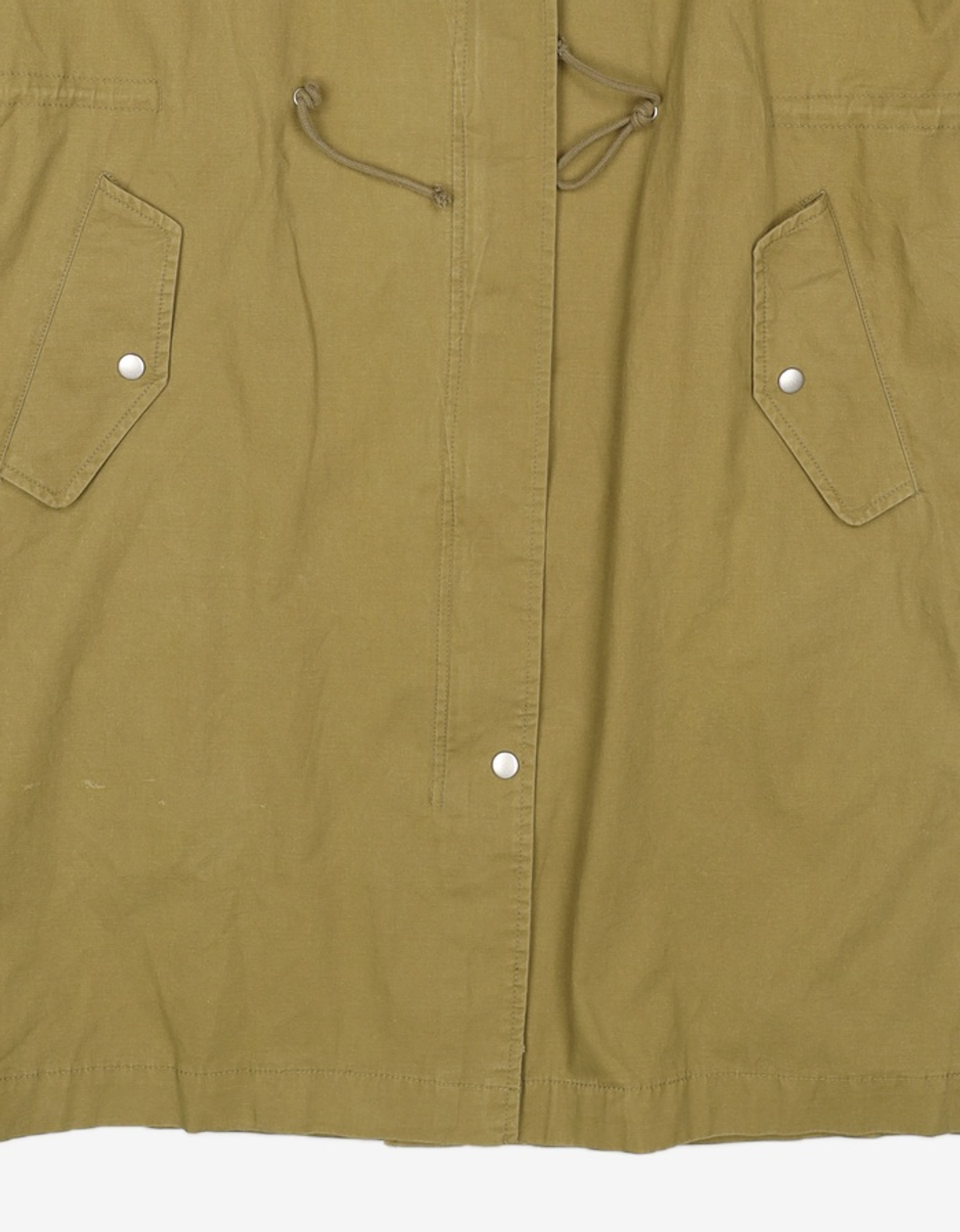 미쏘(MIXXO) 롱 후드 야상점퍼 MIWJJ9331C S