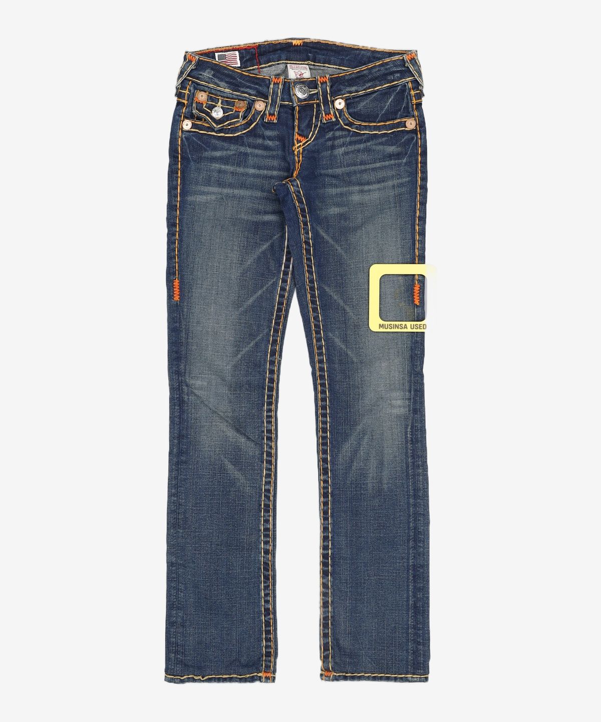 트루릴리젼(TRUERELIGION) 청/데님 팬츠 23