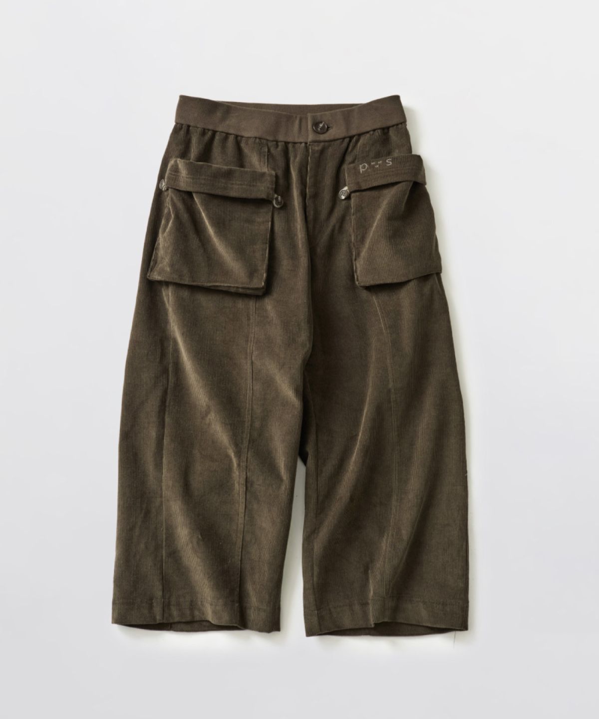 피브스피브스(PEEVES PEEVES) Ankle Corduroy Pants / Khaki