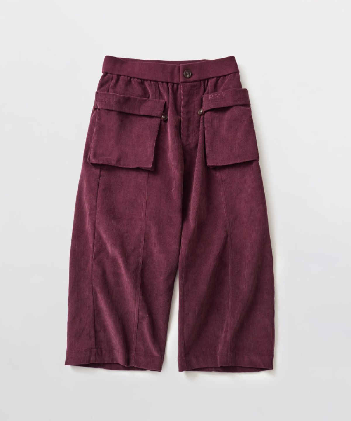 피브스피브스(PEEVES PEEVES) Ankle Corduroy Pants / Plum