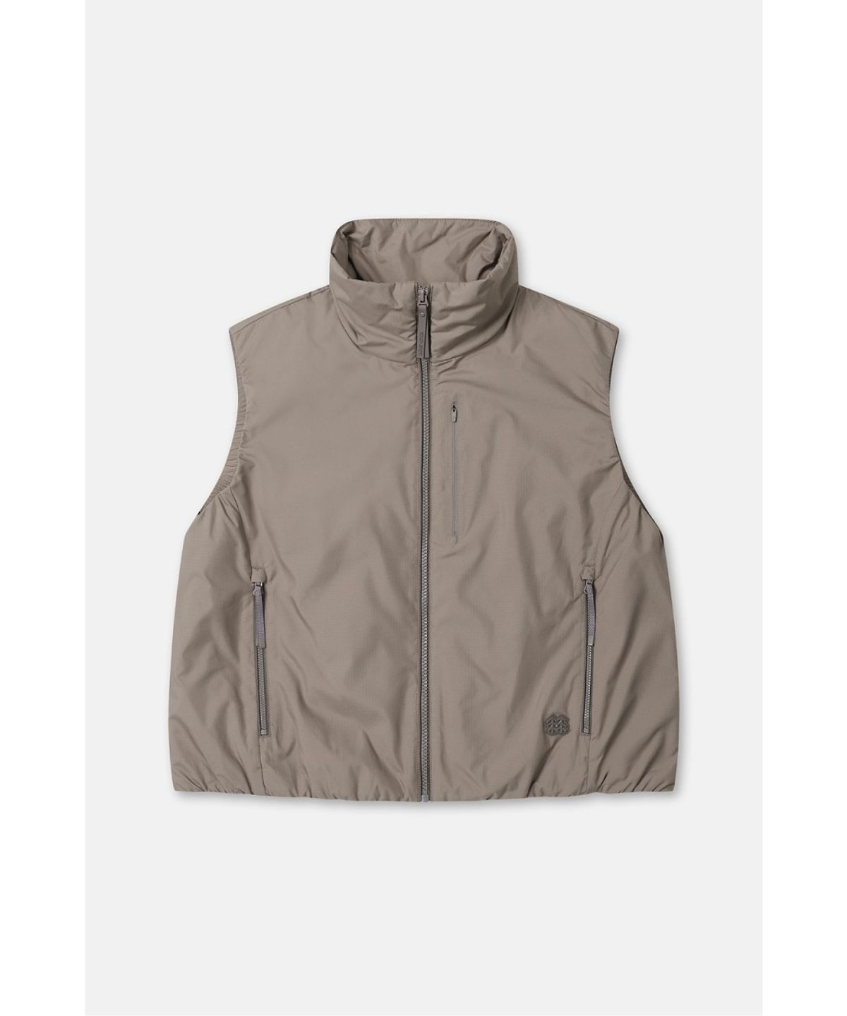 코오롱스포츠(KOLON SPORT) [Warm Daypack] 여성 레귤러핏 스탠드넥 베스트 TVVAW26682MUD
