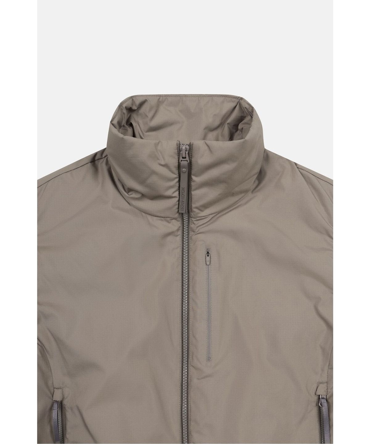 코오롱스포츠(KOLON SPORT) [Warm Daypack] 여성 레귤러핏 스탠드넥 베스트 TVVAW26682MUD