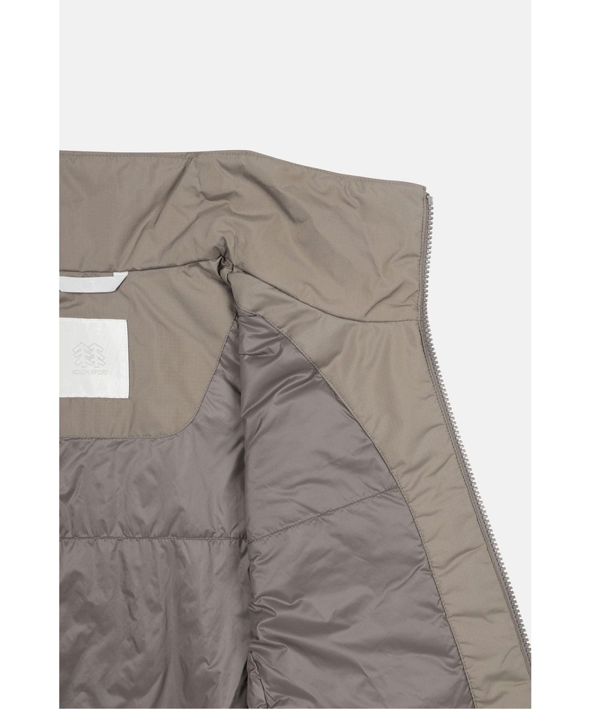 코오롱스포츠(KOLON SPORT) [Warm Daypack] 여성 레귤러핏 스탠드넥 베스트 TVVAW26682MUD