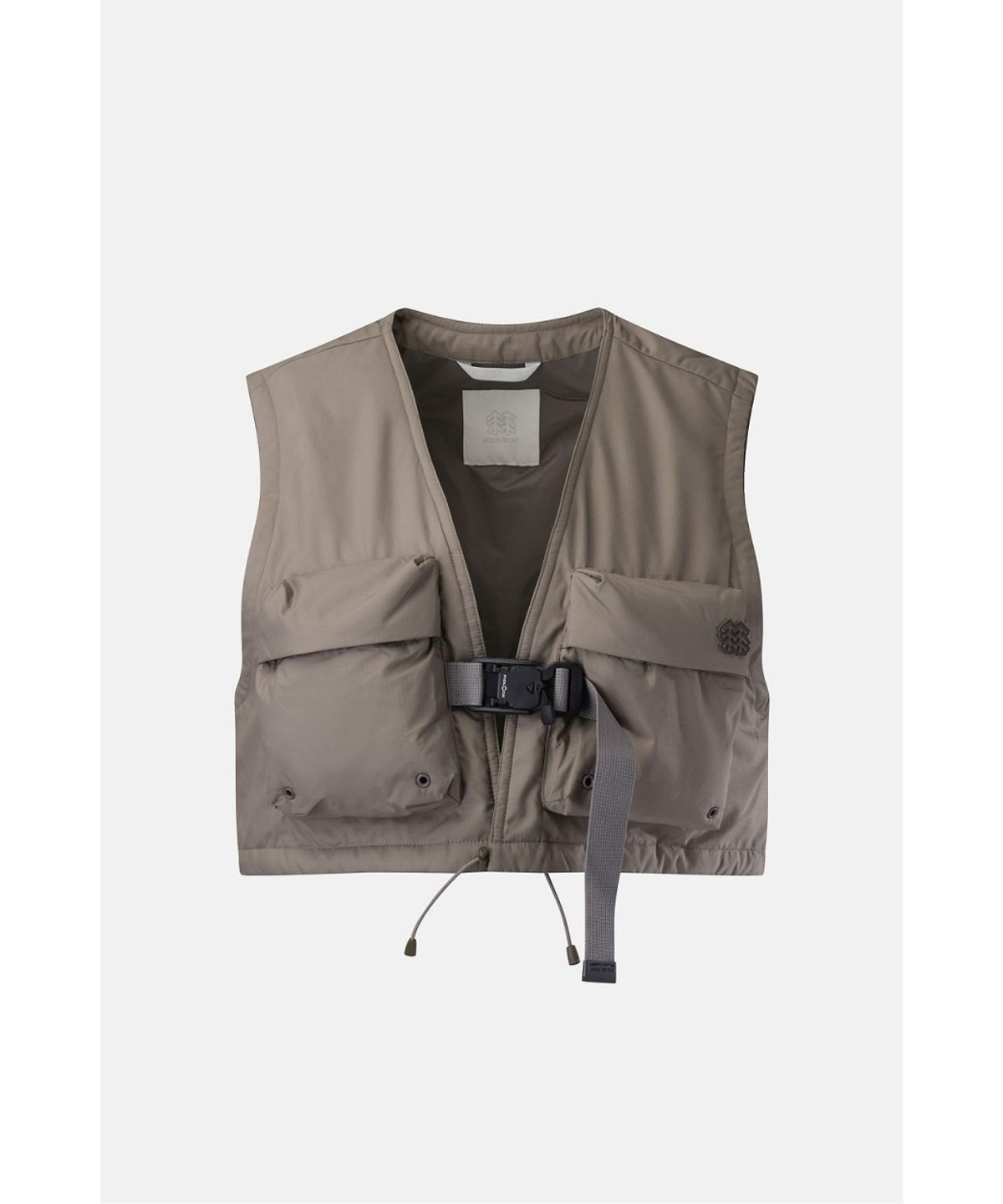 코오롱스포츠(KOLON SPORT) [Warm Daypack] 여성 멀티포켓 베스트 TVVAW26692MUD