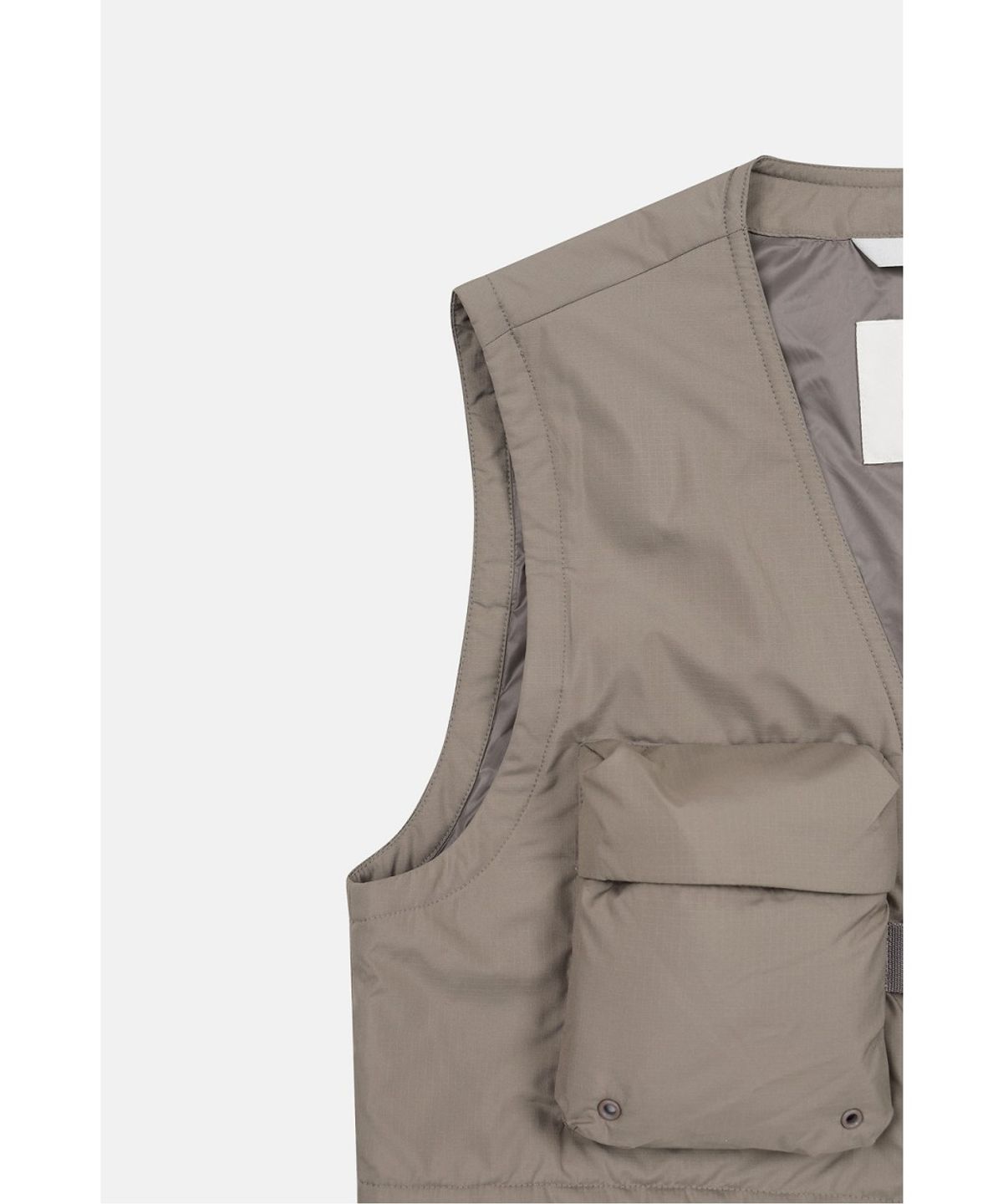 코오롱스포츠(KOLON SPORT) [Warm Daypack] 여성 멀티포켓 베스트 TVVAW26692MUD
