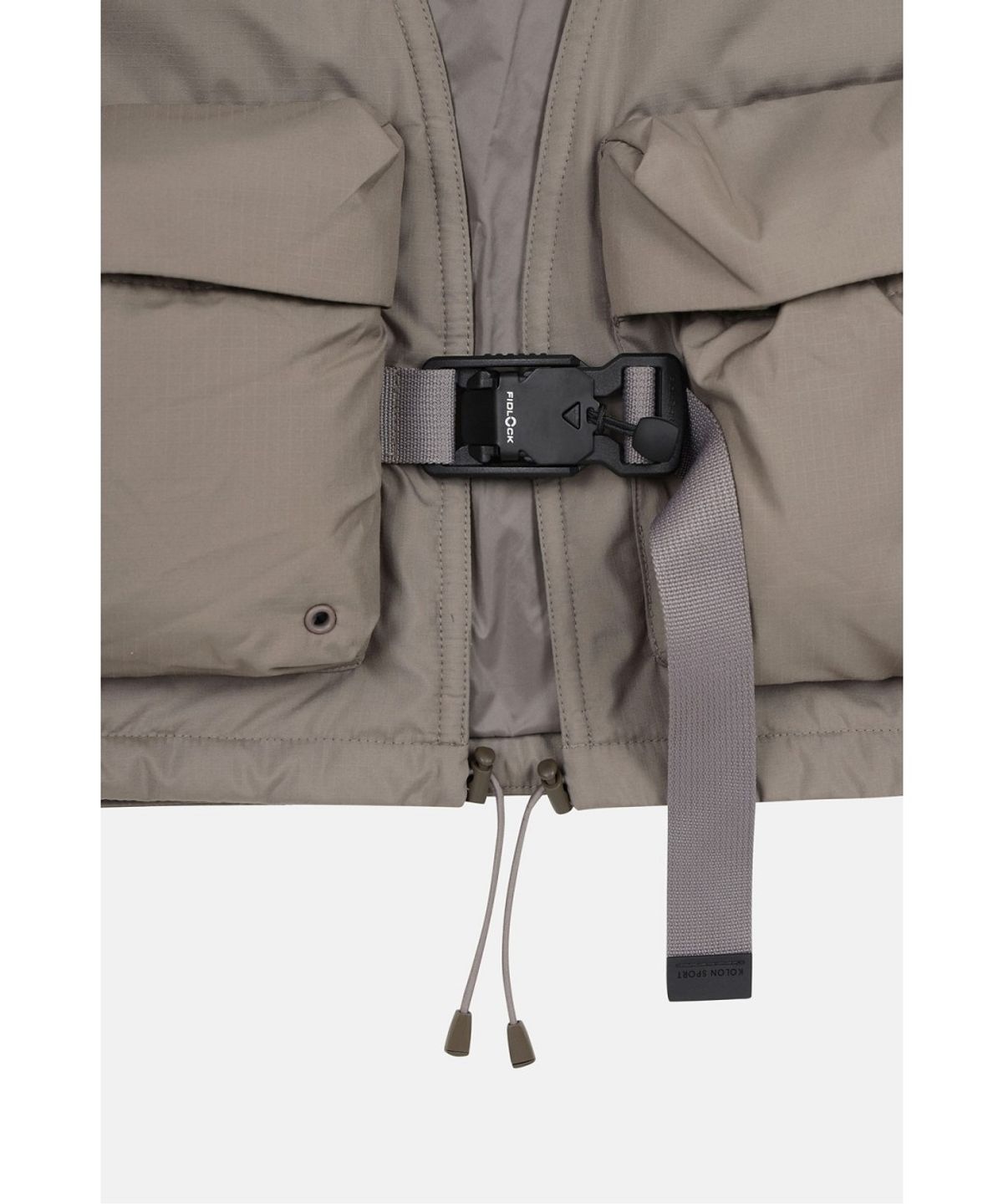 코오롱스포츠(KOLON SPORT) [Warm Daypack] 여성 멀티포켓 베스트 TVVAW26692MUD